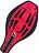 Двухколесный скейт Dragon Board surf, цвет красный 59930