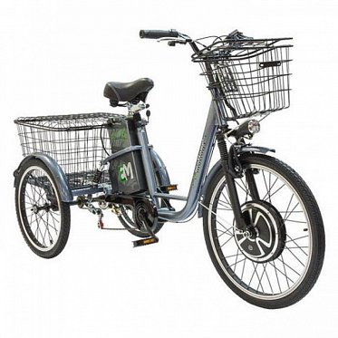Электровелосипед FURENDO E-TRIKE 350 серый 
