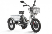 Трицикл Eltreco Porter Fat 500, Цвет :Серебристый