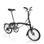 Велосипед Brompton M2L (Цвет: Stardust Black Raw Laсquer)