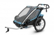 Велоприцеп мультиспортивная коляска Thule Chariot Sport 2 blue