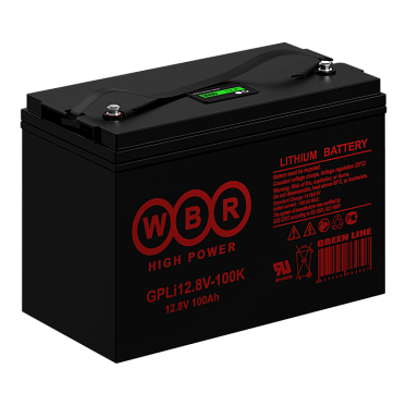 Аккумулятор WBR GPLI 12.8V-100K (12В 100Ач) LiFePo 