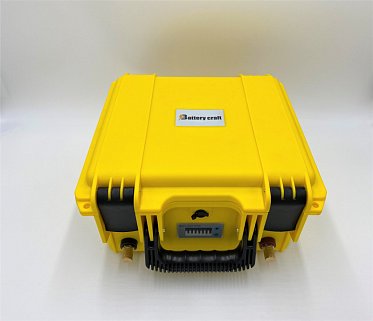 Аккумулятор 24В 100Ач LiFePo4 во влагозащитном корпусе с индикацией заряда batc1150