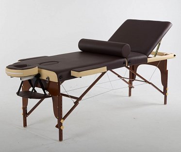 Складной массажный стол ErgoVita Master Comfort Plus коричневый+бежевый ASK172515