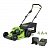 Аккумуляторная газонокосилка GreenWorks Pro 60V Max-Volt DigiPro 46 см, с АКБ 4 Ач и ЗУ 
