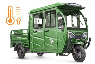 Грузовой электротрицикл Rutrike Рейс обогрев 1300 60V1200W 