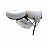 Складной массажный стол Optifit Royal MT-45 белый ASK170574