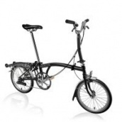 Велосипед Brompton M2R  (Цвет: Stardust Black Raw Laсquer)