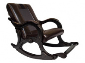 Массажное кресло-качалка EGO EXOTICA EG2002 (Цвет: шоколад; Ткань: Арпатек)