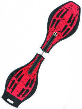 Двухколесный скейт Dragon Board surf, цвет красный 59930