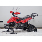Бензиновый квадроцикл  SHERHAN-500G SNOW (Цвет:Красный паук)