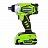 Аккумуляторный ударный гайковёрт Greenworks G-24V Digipro Set 