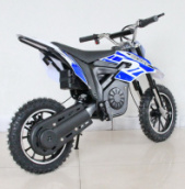 Электромотоцикл GreenCamel Dirt Bike DB400, 48V 1200W R14 быстросъемная батарея, Цвет: Синий