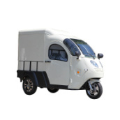 Трицикл грузовой GreenCamel Тендер E1200 (72V 2500W) кабина, BOX, понижающая(Цвет: Белый)