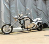 Электромотоцикл GreenCamel Chopper C200, 72V 3000W R15, Цвет: Черный