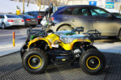 Электроквадроцикл Mytoy EX mini (Цвет: желтый камуфляж)