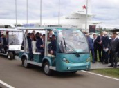 Электроавтобус VOLTECO NAUTICO EB110 голубой