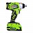 Аккумуляторный ударный гайковёрт Greenworks G-24V Digipro Set 