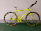 Велосипед FIXED GEAR, Цвет: Желтый