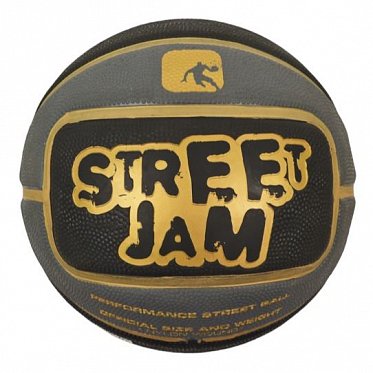 Баскетбольный мяч AND1 Street Jam black/grey/gold SF-T-000000037