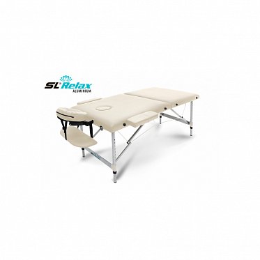 Массажный стол складной START LINE Aluminium (бежевый) ASK182954
