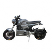 Электромотоцикл GreenCamel Brandy 20 (72V 2000W R12), Цвет: Серый