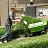 Аккумуляторная самоходная садовая тачка greenworks g max 40v