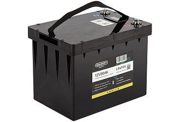 Литиевый тяговый аккумулятор Gelbert LiFePO4 (12V/80Ah/80А/600Wh) BT/Display 0000176