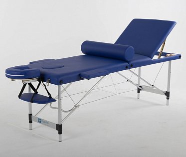 Складной массажный стол ErgoVita Classic Alu Plus синий ASK172488