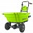 Аккумуляторная самоходная садовая тачка greenworks g max 40v