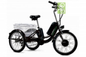Электровелосипед E-toro Triciclo - трицикл 350w (36v/10Ah) (Цвет: Черный)
