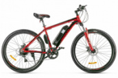Электровелосипед (Велогибрид) Eltreco XT 600 Limited edition (Цвет: черно-красный)