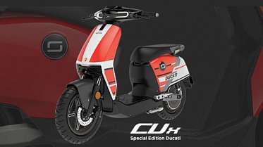 Электроскутер Super Soco CUX Ducati Special Edition 