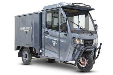 Грузовой электротрицикл Rutrike КАРГО Кабина Дуал NEXT 72V 2000W 24460