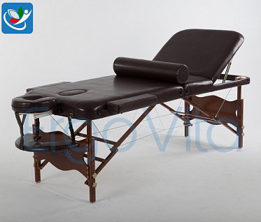 Складной массажный стол ErgoVita ELITE TITAN (темно-коричневый) ASK173213