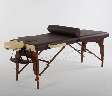 Складной массажный стол ErgoVita Master коричневый+бежевый ASK172497