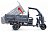Грузовой электротрицикл Rutrike D5 КАБИНА гидравлика 1700 60V1200W 0195039