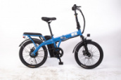 Электровелосипед FURENDO E-ELEGANT 300 GT голубой матовый