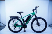 Электровелосипед FURENDO E-X5 350 зеленый матовый