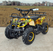 Квадроцикл GreenCamel Gobi K200 (36V 800W R6 Цепной привод) Цвет: Армейский-желтый, Батарея 12Ah SLA GEL Chilwee