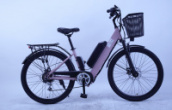Электровелосипед FURENDO E-BUTTERFLY 350 розовый матовый