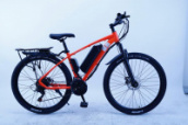 Электровелосипед FURENDO E-X5 350 красный матовый